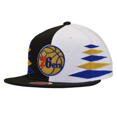 Mitchell & Ness NBA Diamond Cut Philadelphia 76ers Cap - HHSS1093-P76YYPPPBKWH