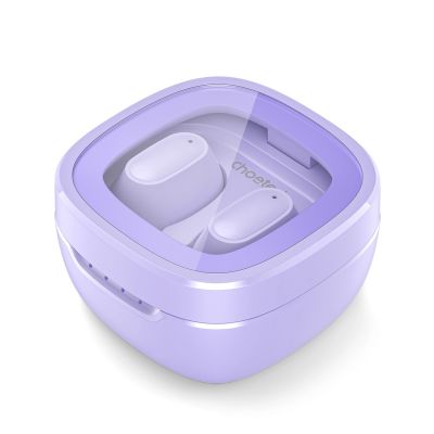 2. Choetech MEMS wireless TWS Bluetooth 5.3 headphones - purple
