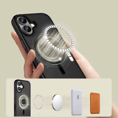 2. Tech-Protect MagMat MagSafe iPhone 16 Case - Black