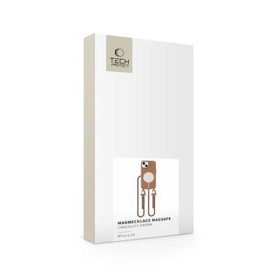 6. Tech-Protect MagNecklace MagSafe iPhone 13 Case - Brown