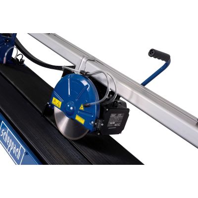 10. Scheppach FS4700 tile cutter with diamond blade