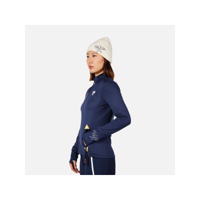 4. ROSSIGNOL W JCC CLIMI JKT women's sweatshirt blue