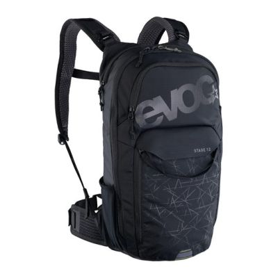 EVOC Stage Backpack Cycling Backpack Black Nylon, Technorattan
