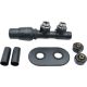 Thermostatic valve for bathroom radiator - left