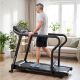13. Spokey MOVI electric treadmill with handrails