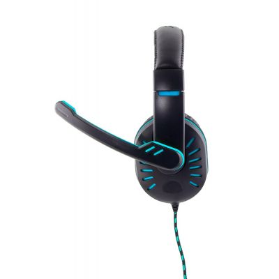 3. ESPERANZA HEADPHONES WITH MICROPHONE FOR GAMERS CROW BLUE EGH330B