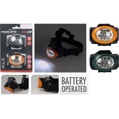 32. REDCLIFFS TOURIST HEADLAMP 2 PCS