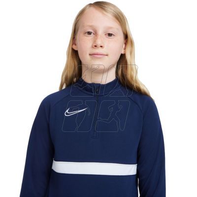 4. Nike Academy 21 Dril Top Jr CW6112 451 sweatshirt