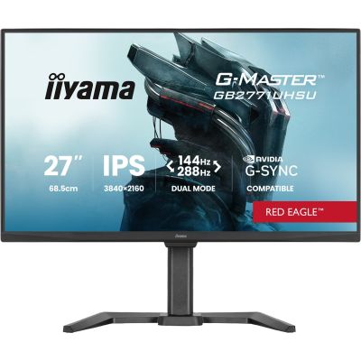 iiyama G-MASTER GB2771UHSU-B1 computer monitor 68.6 cm (27") 3840 x 2160 px 4K Ultra HD LED Black