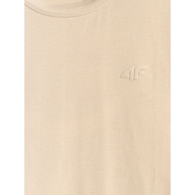 4. Men's regular plain T-shirt 4F 4FRSS26TTSHM4261-83S