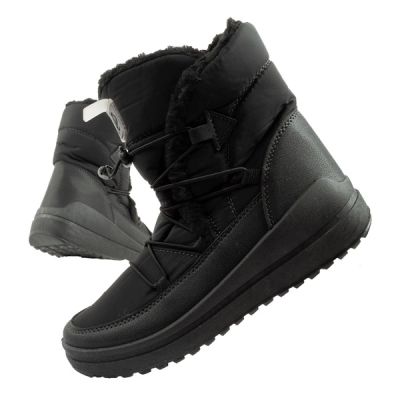Easy Way winter boots snow boots women's insulated fashionable black