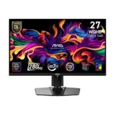 MSI MAG 271QP QD-OLED X28 Computer Monitor 67.3 cm (26.5") 2560 x 1440 px Wide Quad HD Black