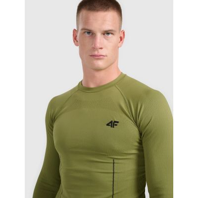 4. Men's seamless thermal underwear (top) 4F 4FWAW25USEAM233-43S