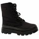 Progress Women’s Winter Snow Boots Black, Insulated with Sheepskin Lining