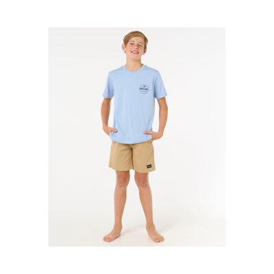 4. RIP CURL STAPLE TEE - BOY blue