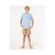4. RIP CURL STAPLE TEE - BOY blue