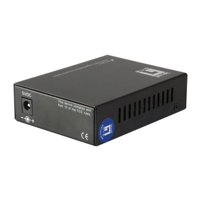 6. LevelOne GVT-2011 - Media converter - GigE - 10Base-T, 100Base-TX, 1000Base-T, 1000Base-X - RJ-45 / SFP (mini-GBIC)