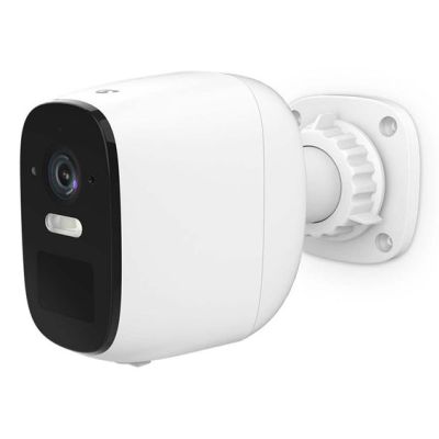4. Nedis Smartlife Wifi Outdoor Camera, IP66, Motion Sensor, Night Vision, White