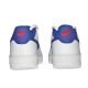 4. Nike Air Force 1 White/Deep royal blue women's shoes - CT3839-101