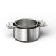 4. BOSCH HEZ9SE040 pot set - 3 pots with lid + frying pan