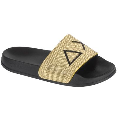 SUN68 Slippers Strass Logo X36211-1143 Gold 39