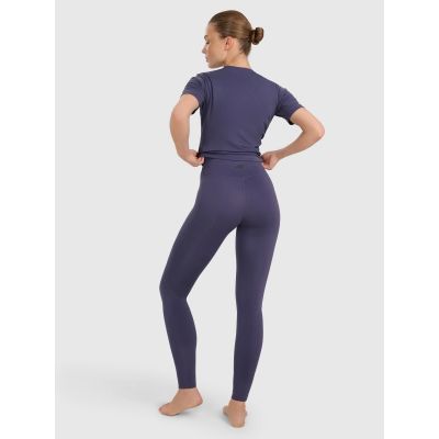 2. Women's quick-drying yoga and pilates leggings 4F 4FWAW25TFTIF369-31S