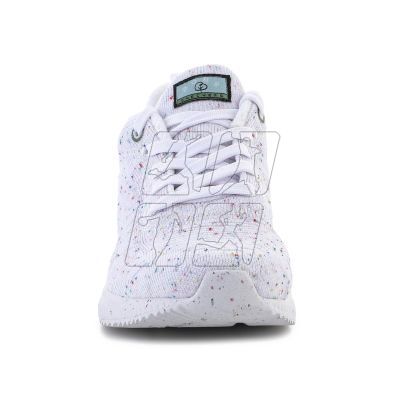 7. Skechers Bobs Squad Reclaim Life Shoes W 117282-WHT