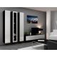 2. VIGO full display cabinet '180' 180/40/30 black/white half