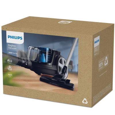 73. Philips FC9331/09 bagless vacuum cleaner (900W; black)
