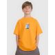 Boys' t-shirt with print 4F 4FJRSS25TTSHM2641-70S