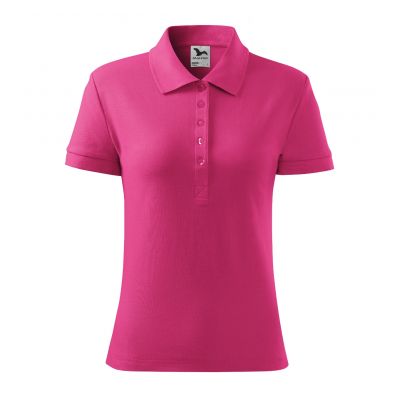 3. Malfini Cotton W MLI-21340 Polo Shirt Purple Red