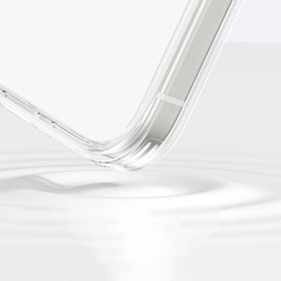 7. AmazingThing Minimal Mag Case with Magnetic Ring for iPhone 16 - Transparent