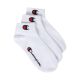 3. Champion 3pk Quarter Socks U20099 WW001