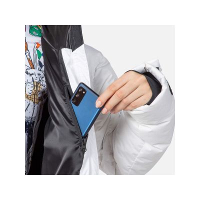 5. Rossignol W Lumy Down Bomber Jacket Jkt White