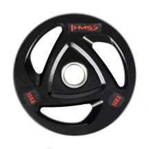 HMS Olympic plate rubberized 10 kg TOX10 17-61-093