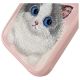 4. Nimmy Big Eyed Pet 2.0 Cat Case for iPhone 16 Pro Max - Pink