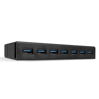 Lindy 43228 USB 3.2 Gen 1 (3.1 Gen 1) Type-A Hubs and Concentrators 5000 Mbit/s Black