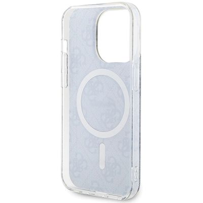 7. Guess IML 4G MagSafe case for iPhone 15 Pro - blue