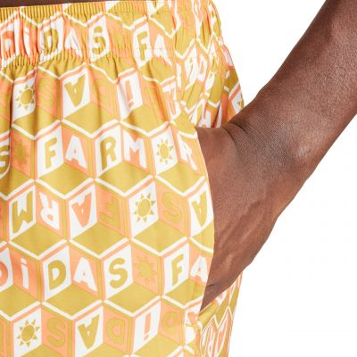 6. adidas FARM Rio 3-Stripes CLX M IR6199 Swim Shorts