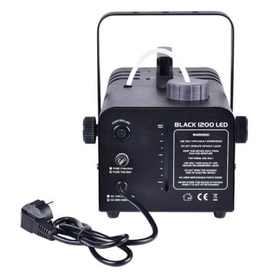 3. LIGHT4ME BLACK 1200 LED - Smoke and fog machine