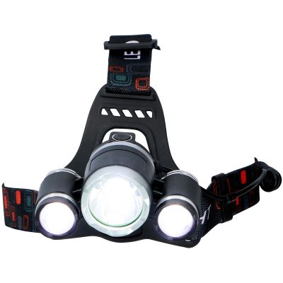 4. GRUNDIG DELUXE 1 LED and 2 COB TOURIST HEADLAMP