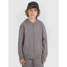 Boy's zip-up hoodie sweatshirt 4F 4FJRAW25TSWSM2488-22S