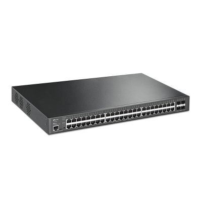 6. TP-LINK TL-SG3452XP Managed L2+ JetStream Switch, 48 Gigabit PoE+ Ports, 4 SFP+ 10GE Slots