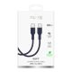 3. Puro ICON USB-C - USB-C Cable 1.5m - Navy Blue