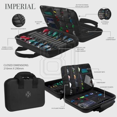 10. Harrows Imperial Case 12 Darts HS-TNK-000013390