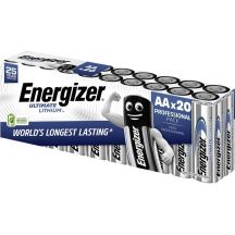 AA batteries Energizer Ultimate Lithium L91 Mignon 20 pcs.