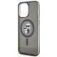 6. Karl Lagerfeld Karl&Choupette Glitter MagSafe case for iPhone 15 Pro Max - black