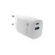3. NATEC CHARGER RIBERA GAN 1X USB-A + 1X USB-C 30W WHITE NUC-2140