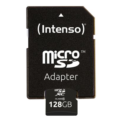 4. Intenso 3413491 128GB MicroSDXC Class 10 Flash Memory