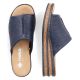 15. Comfortable Rieker W RKR670 navy blue flip-flops